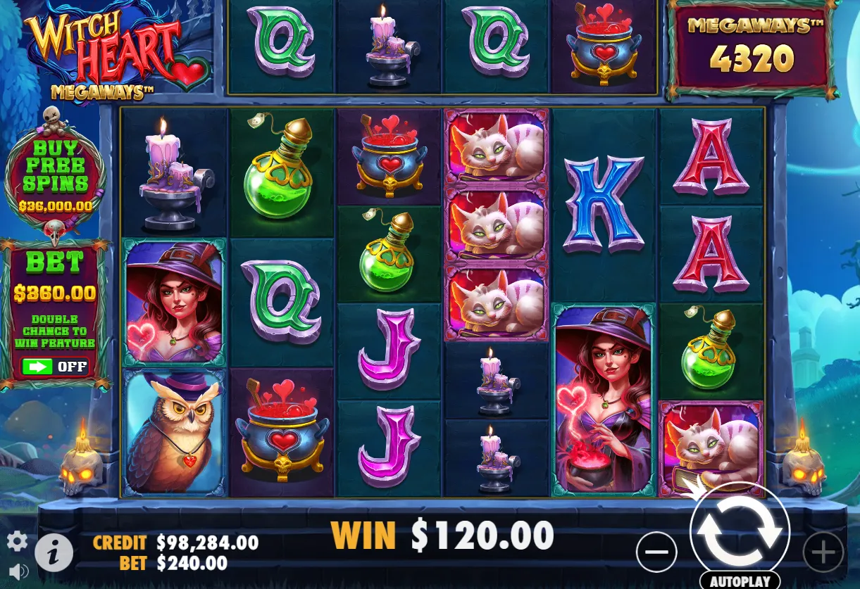 Witch Heart Megaways Slot